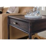 Retreat Pole Rattan End Table 12 Retreat Pole Rattan End Table 6950-80213-99 6950 80213 99 detail