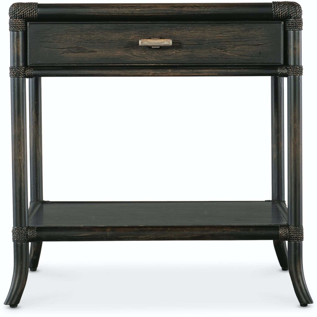 Retreat Pole Rattan End Table - Image 3