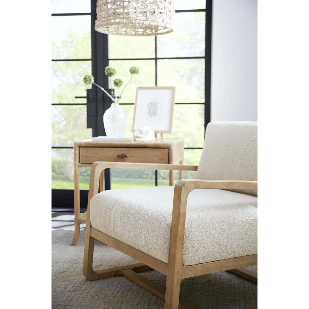 Retreat Pole Rattan End Table - Image 7