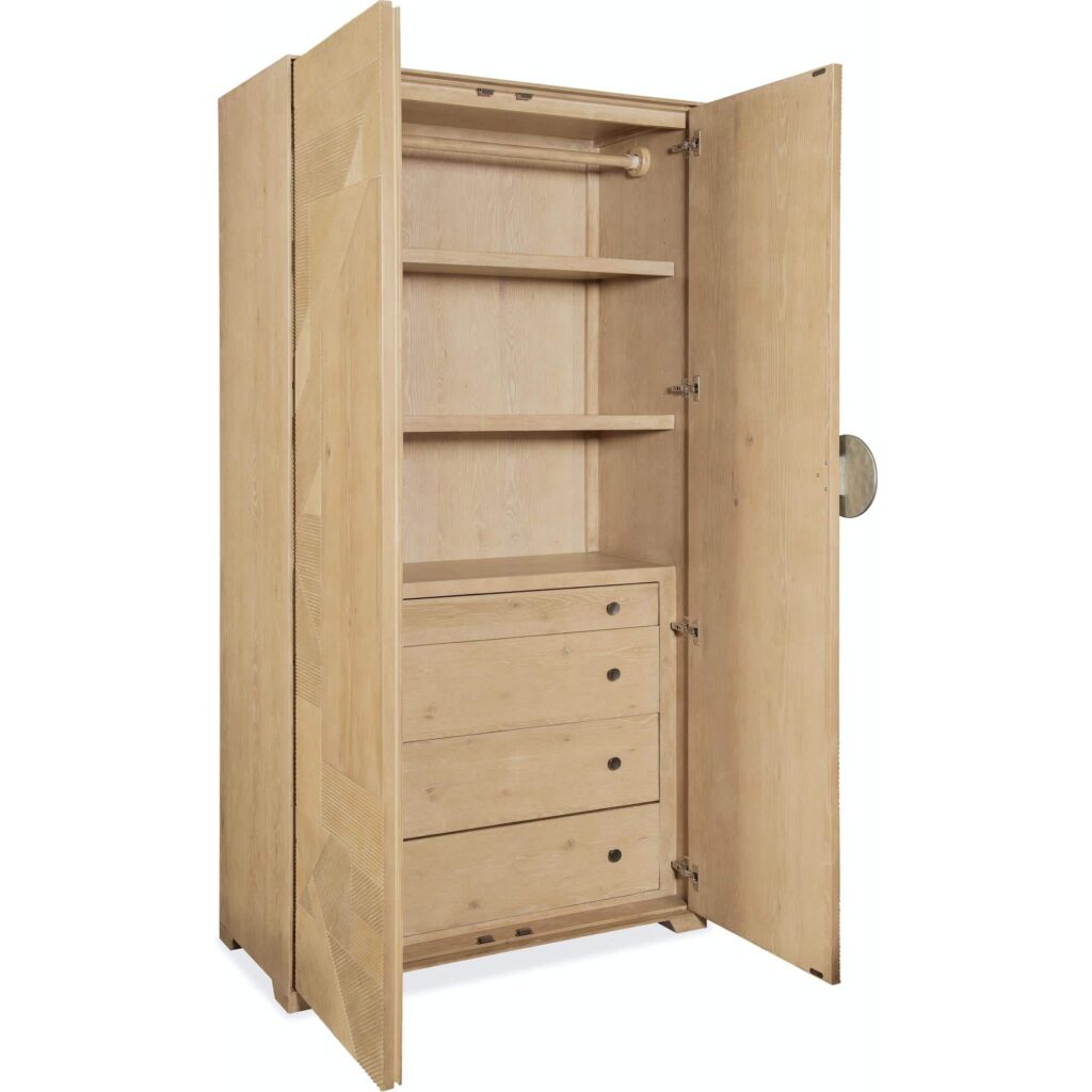 Retreat Split Rattan Wardrobe - Image 2