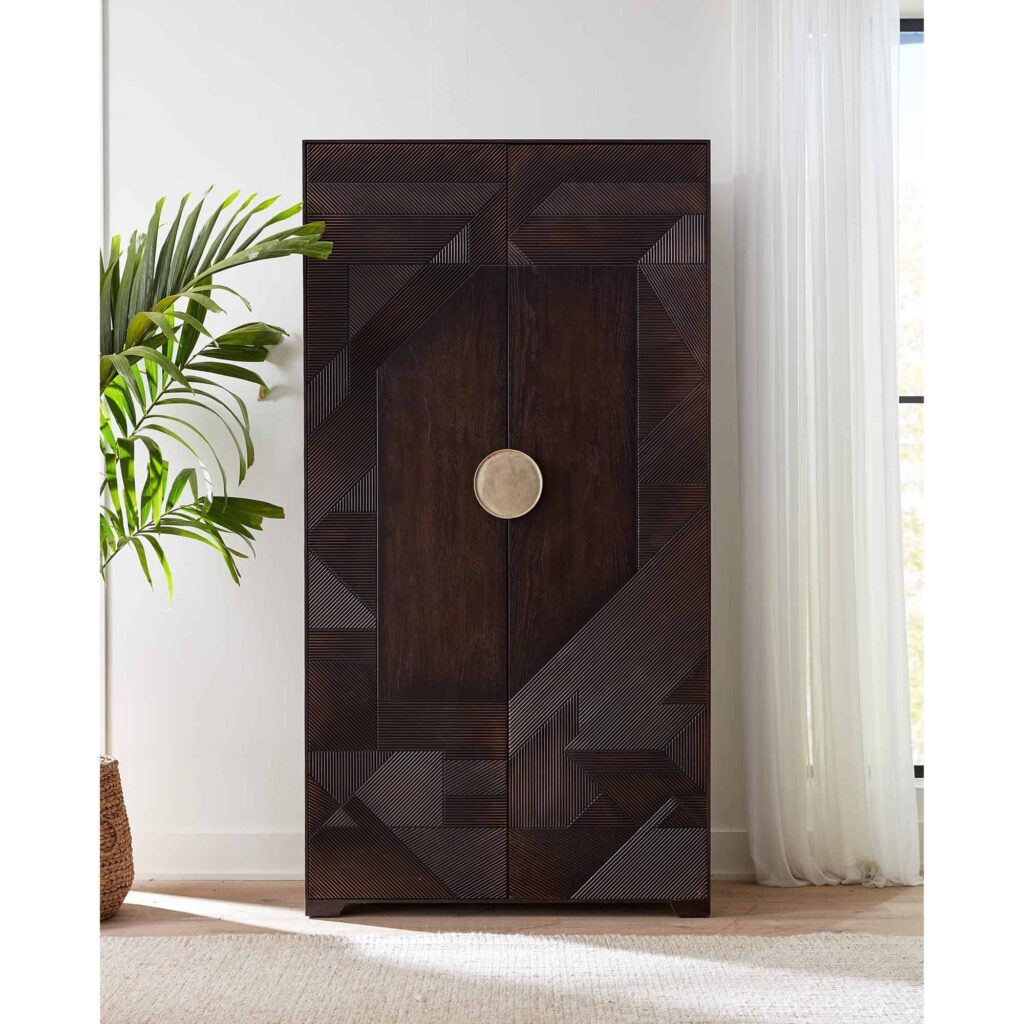 Retreat Split Rattan Wardrobe - Image 5