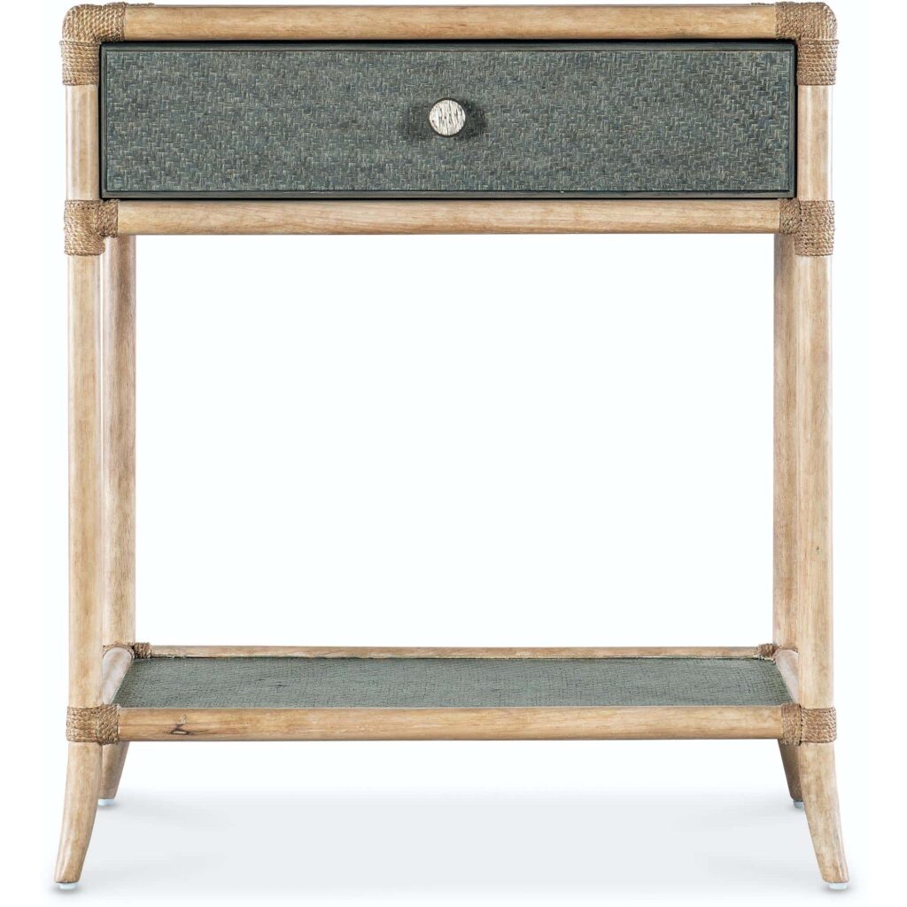 Retreat Pole Rattan Bedside Table - Image 3