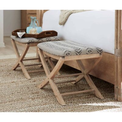 Retreat Camp Stool Bed Bench 6950-90119-80 6950 90119 80 room