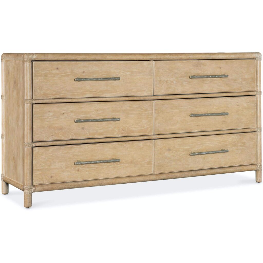 Retreat Pole Rattan Dresser