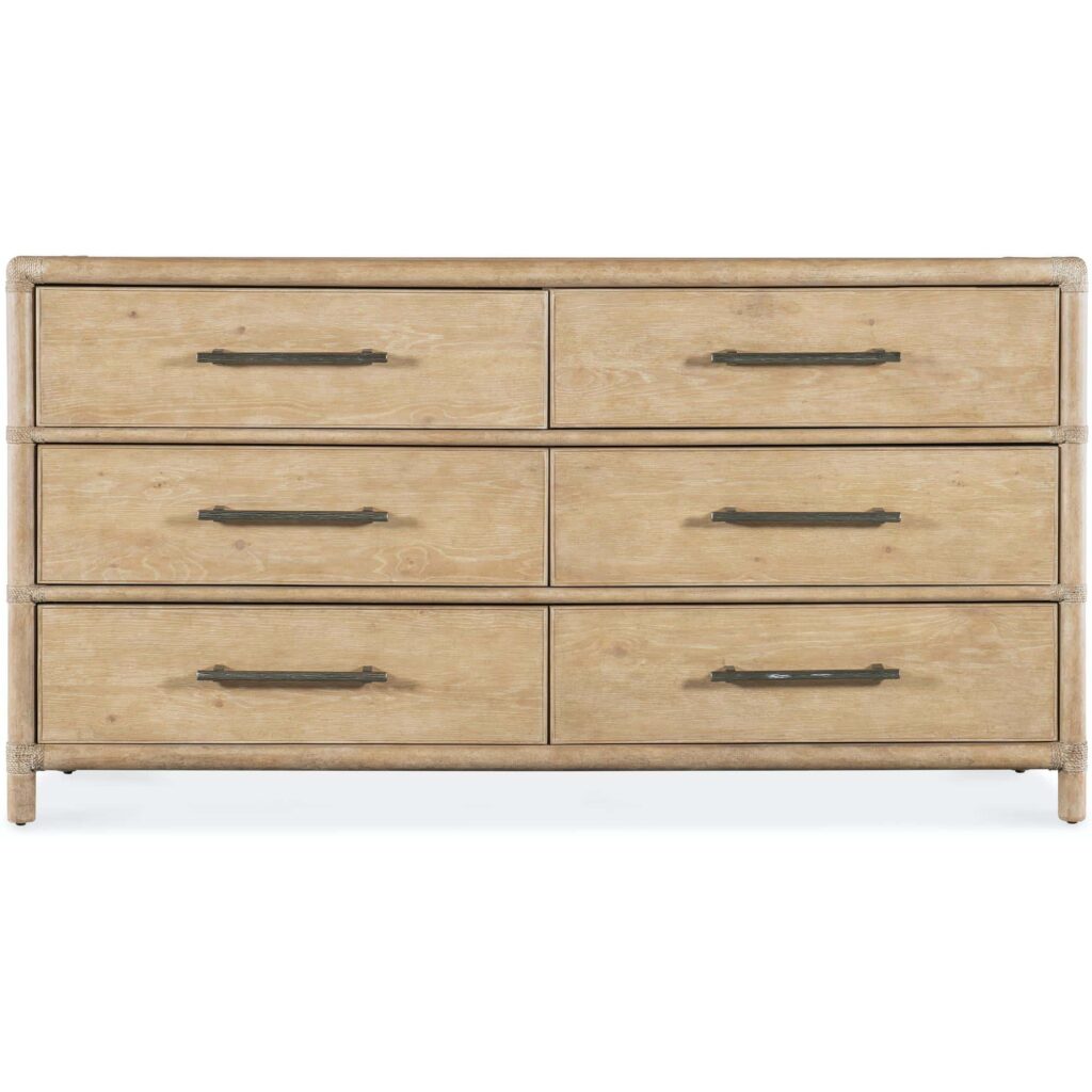 Retreat Pole Rattan Dresser - Image 2