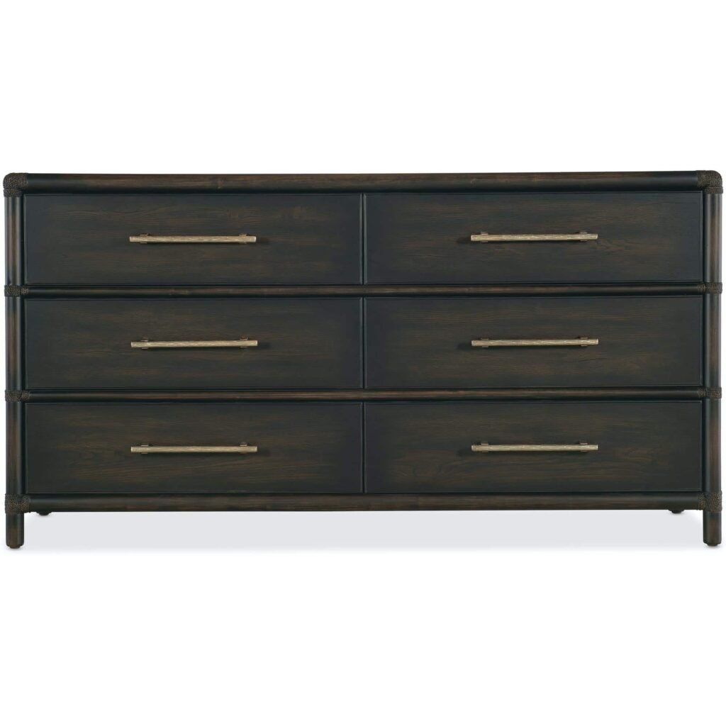 Retreat Pole Rattan Dresser - Image 2