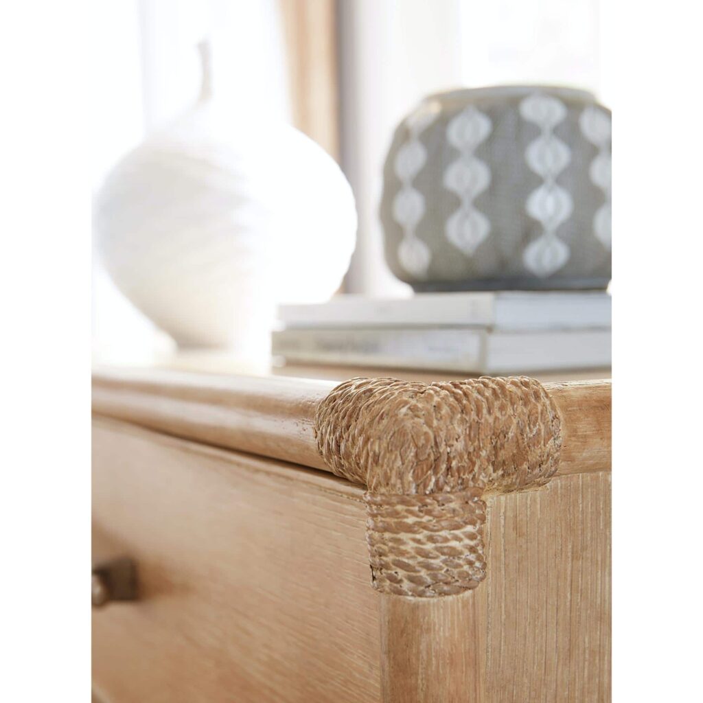 Retreat Pole Rattan Nightstand - Image 4