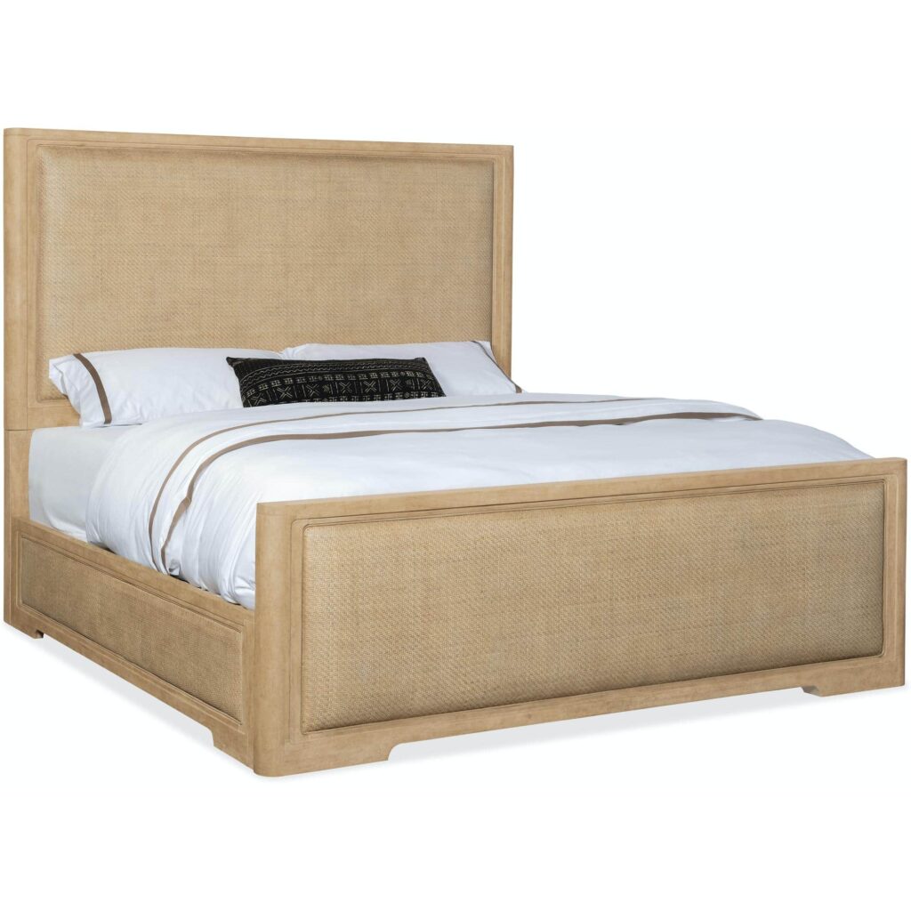 Retreat King Cane Panel Bed