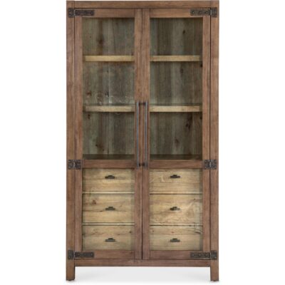 Vineyard Row Display Cabinet 6952-75906-85 6952 75906 85 straight silo1