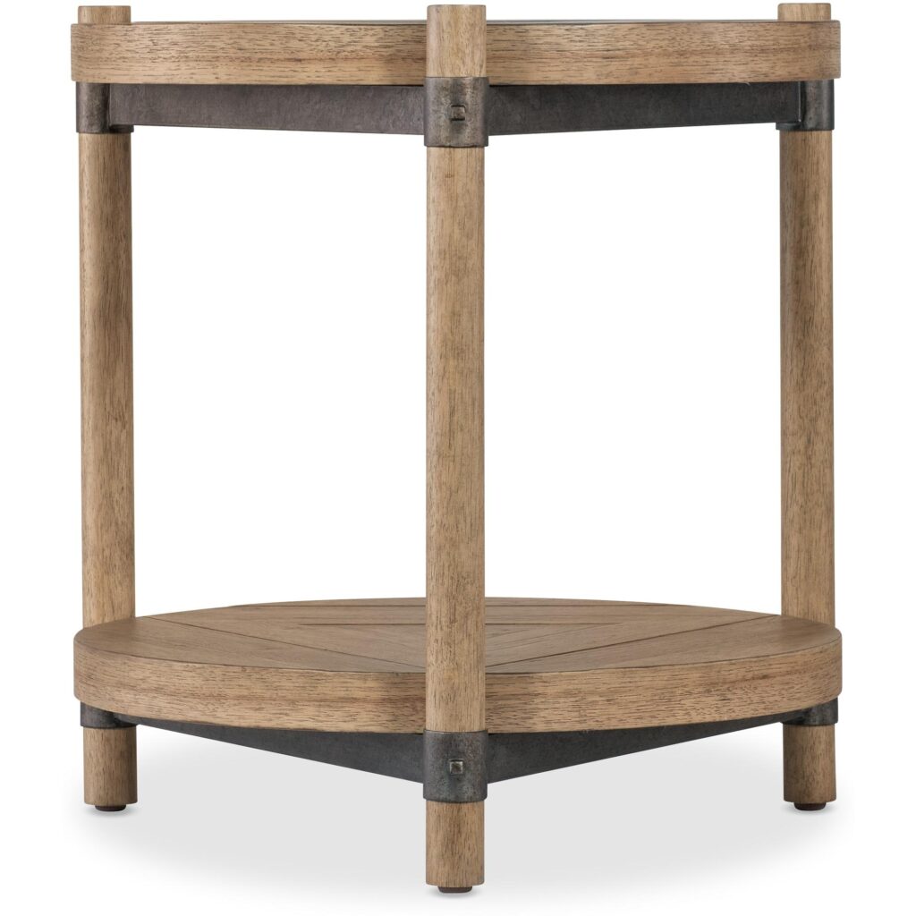 Vineyard Row Round End Table