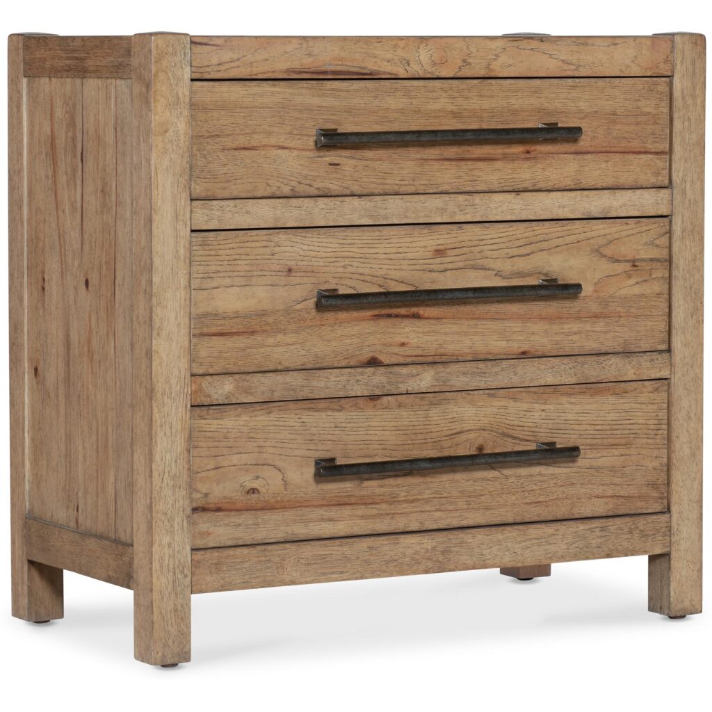 Vineyard Row Three-Drawer Nightstand