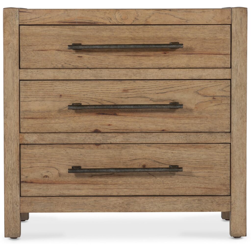 Vineyard Row Three-Drawer Nightstand - Image 2