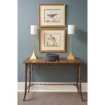 Gold Leaf Buffet Lamp 7 Gold Leaf Buffet Lamp 69560 69560 C