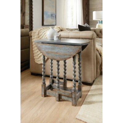 La Grange Prause Gate Leg Round Table 6960-50006-45 6960 50006 45 room2