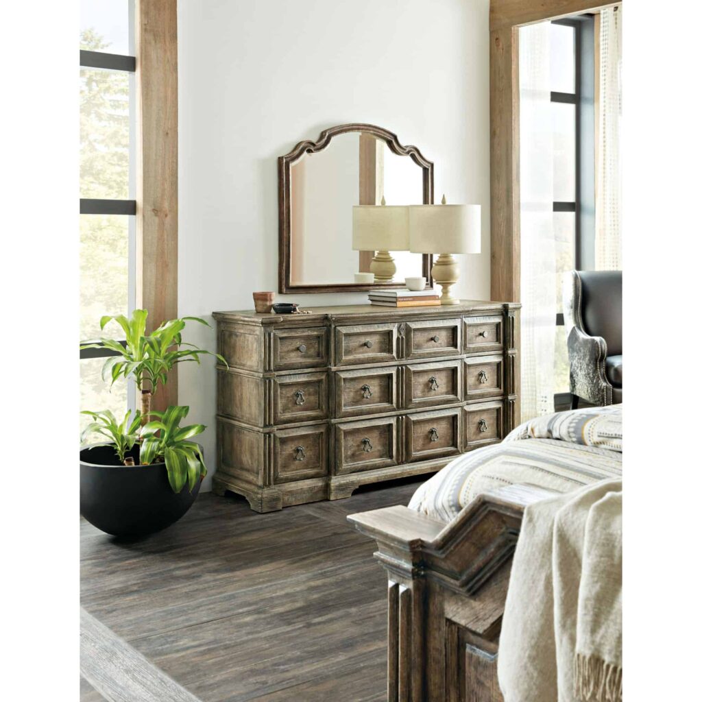 La Grange Rolling Hill Nine-Drawer Dresser - Image 6