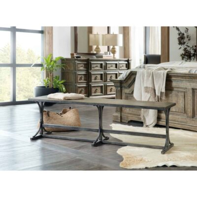 La Grange Von Rosenberg Bed Bench 6960-90019-80 6960 90019 80 room