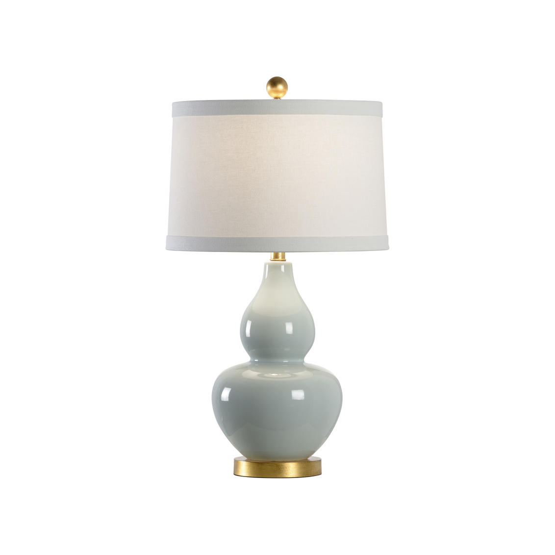 Gourd Lamp - Celadon 1 Gourd Lamp - Celadon