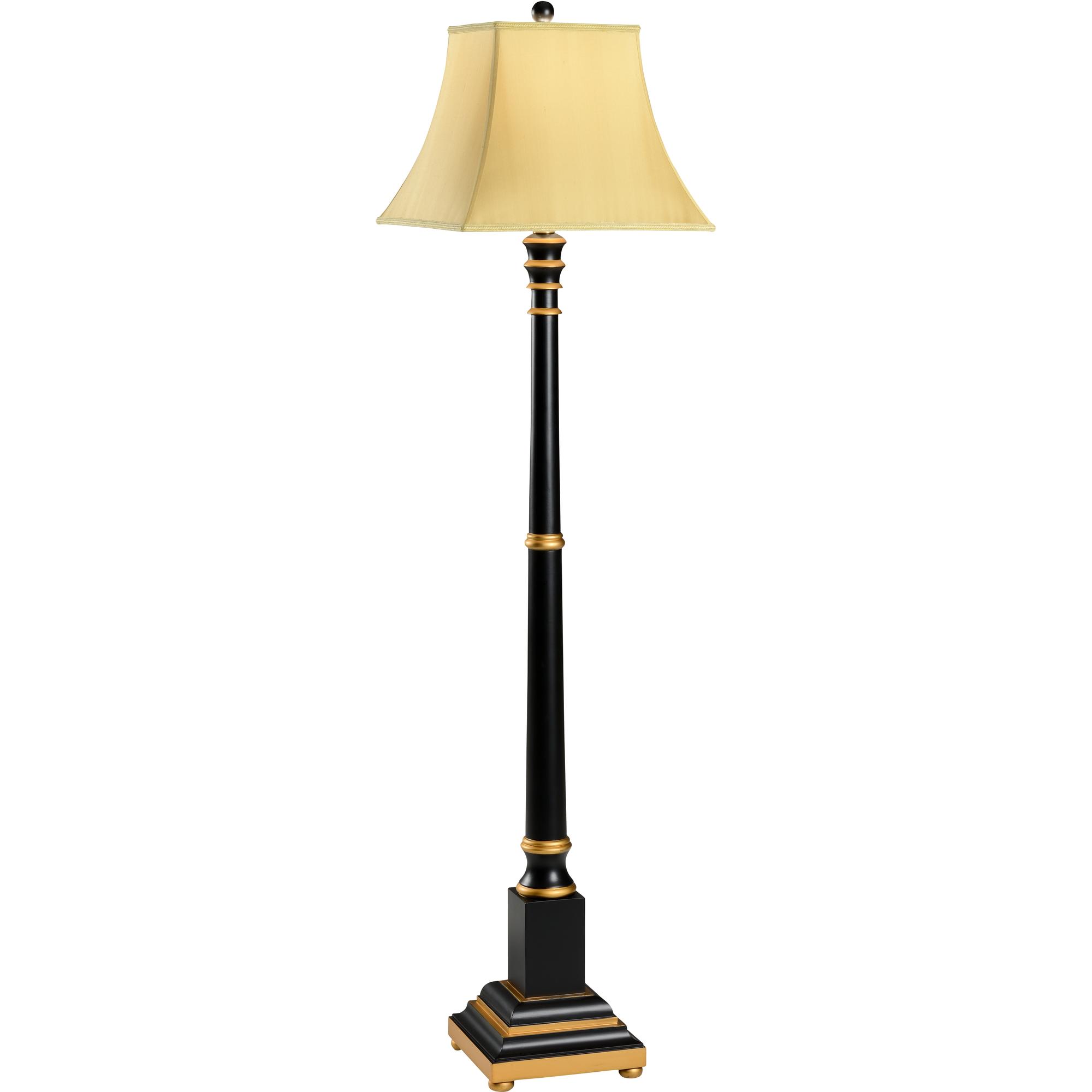 Wood Candlestick Floor Lamp 1 Wood Candlestick Floor Lamp