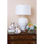 Ginger Jar Lamp - White 69771 69771 G