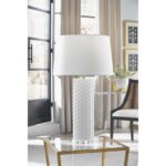April Honeycomb Lamp - White 69773 69773 E