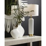 Samuel Ceramic Lamp - White 69816 69816 C