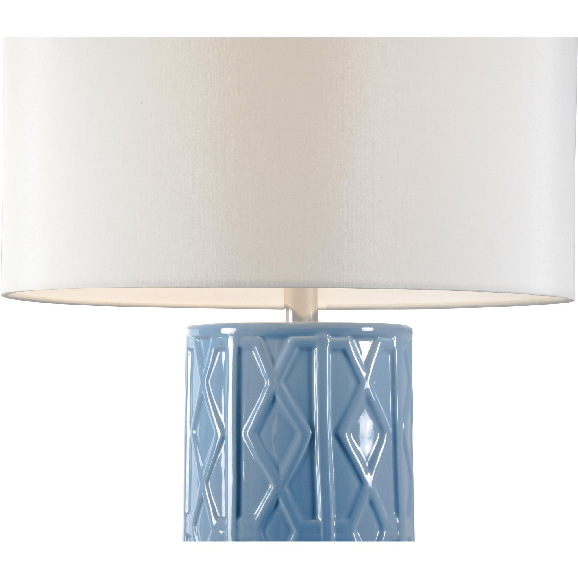 Andreu Lamp - Blue/Silver 3 Andreu Lamp - Blue/Silver - Image 3
