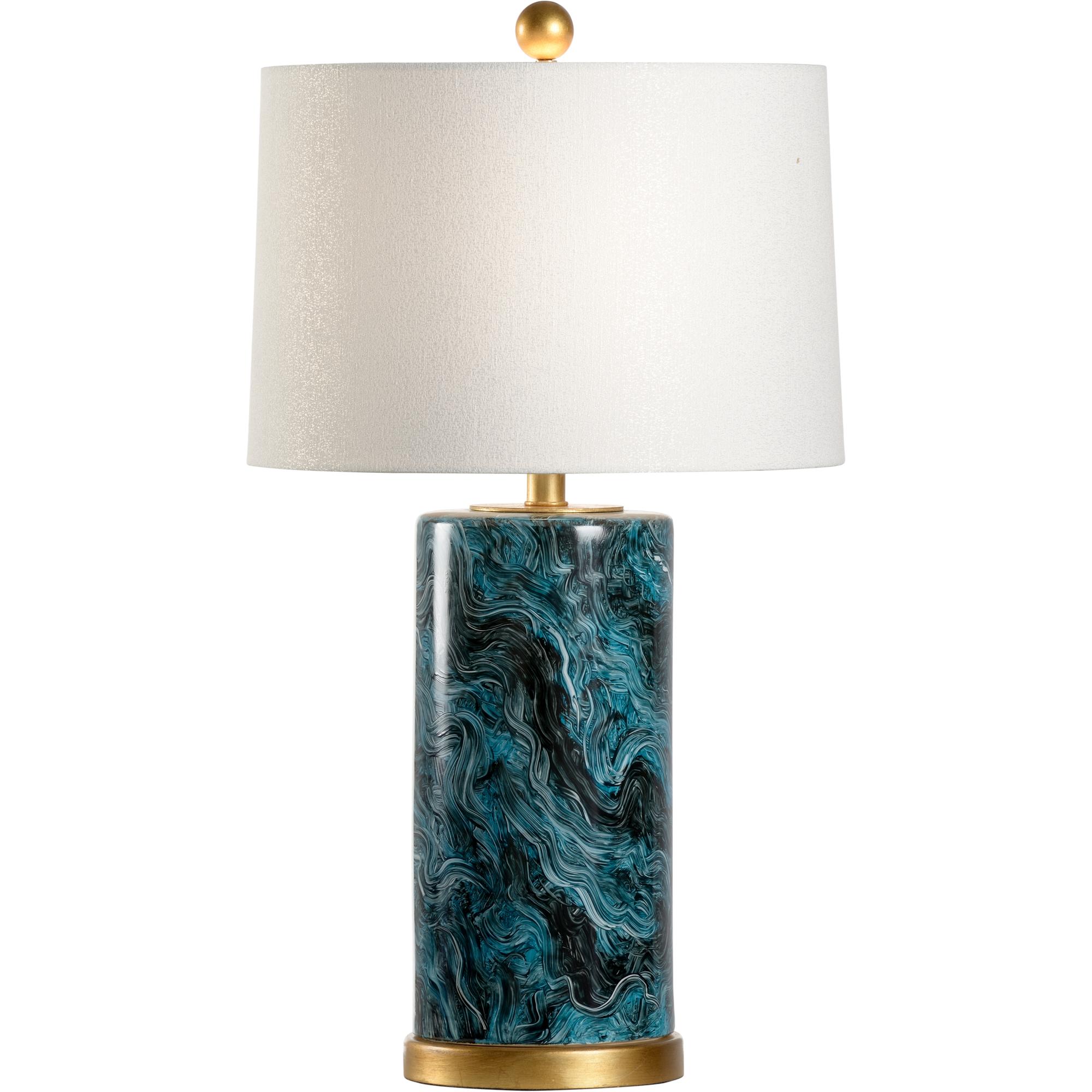 Malachite Cylinder Lamp 1 Malachite Cylinder Lamp