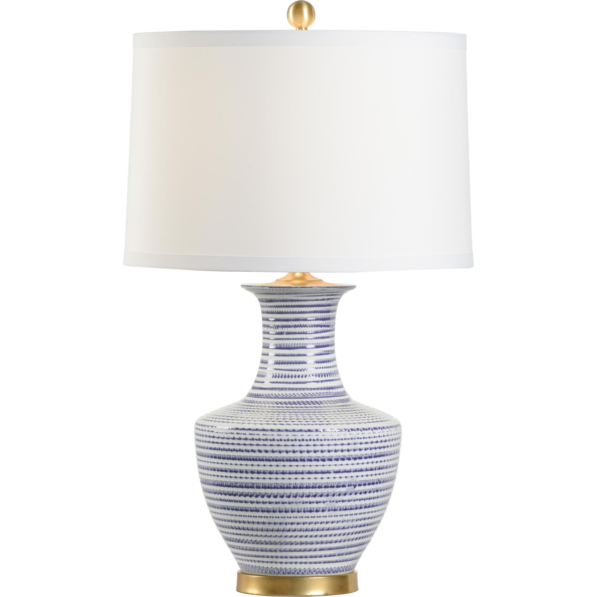 Classic Lamp - Blue/Gold 1 Classic Lamp - Blue/Gold