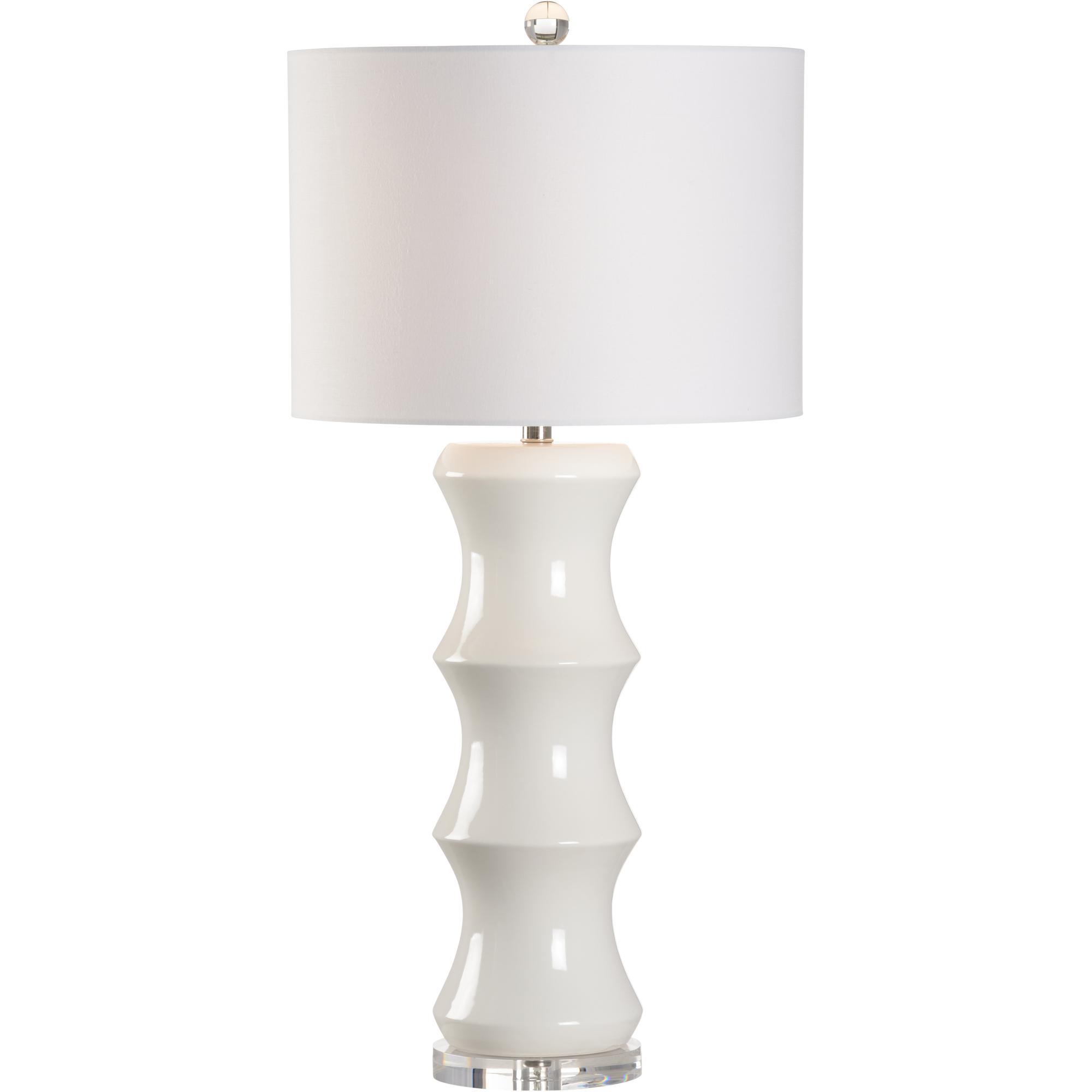 Shelbourne Lamp - White 1 Shelbourne Lamp - White