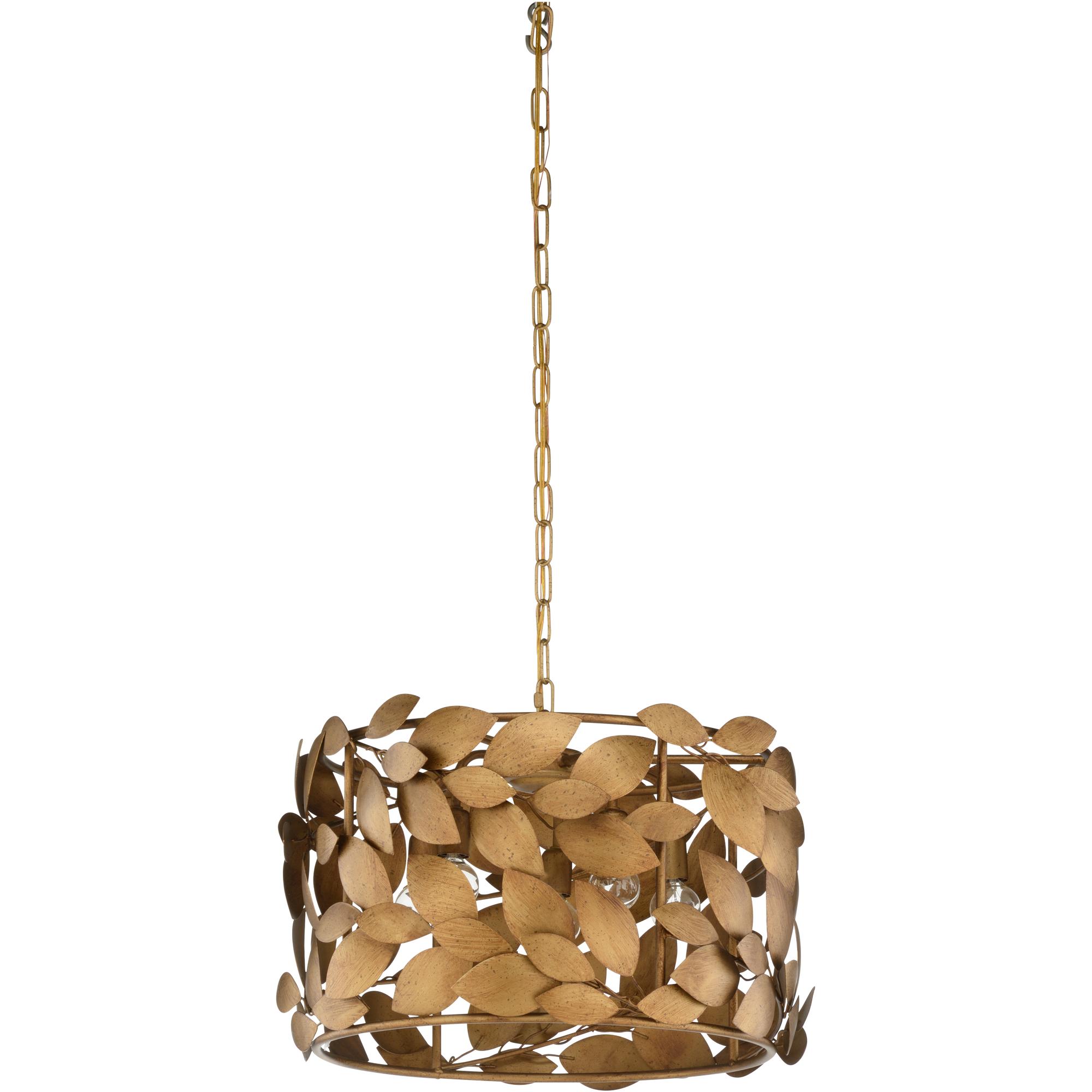 Ficus Round Chandelier - Gold 2 Ficus Round Chandelier - Gold - Image 2
