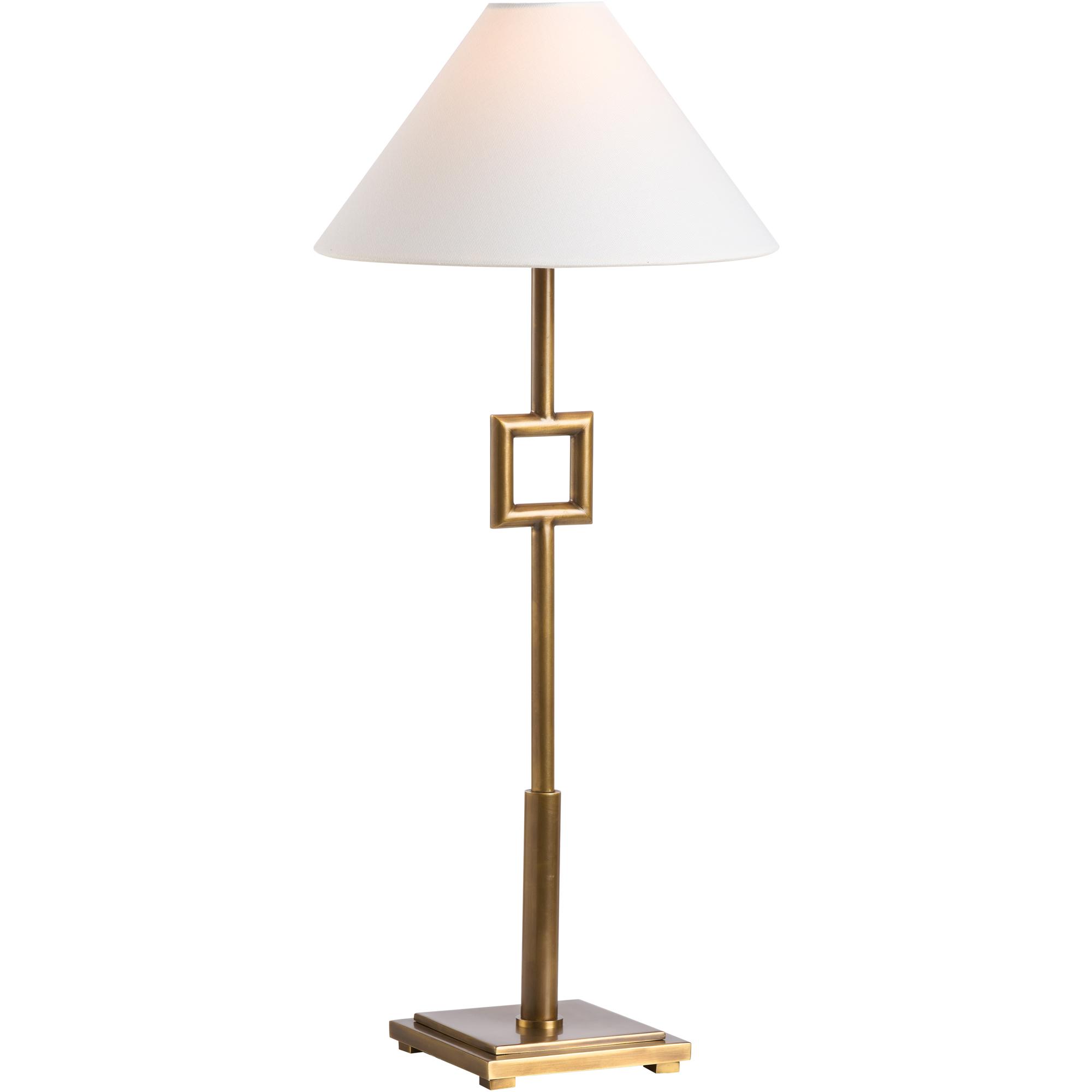 Overhill Table Lamp - Aged Brass 1 Overhill Table Lamp - Aged Brass