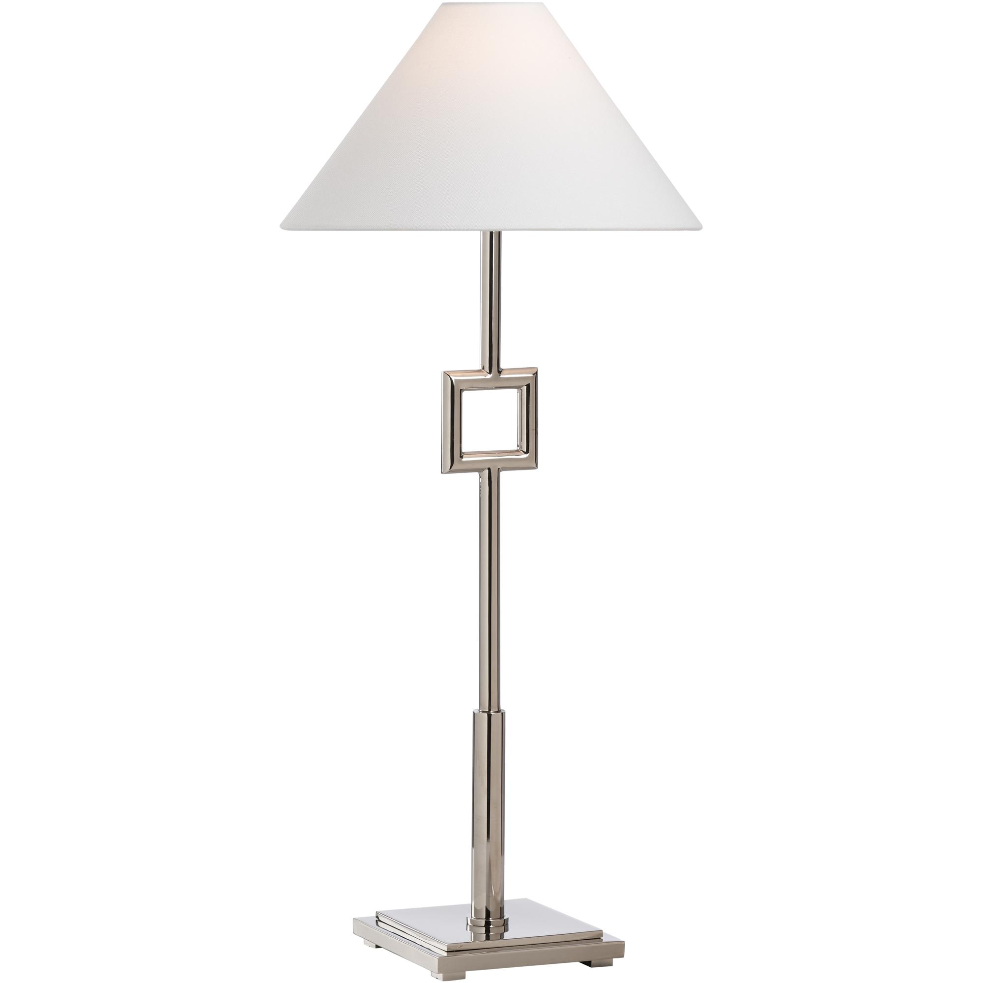 Overhill Table Lamp - Polished Nickel 1 Overhill Table Lamp - Polished Nickel