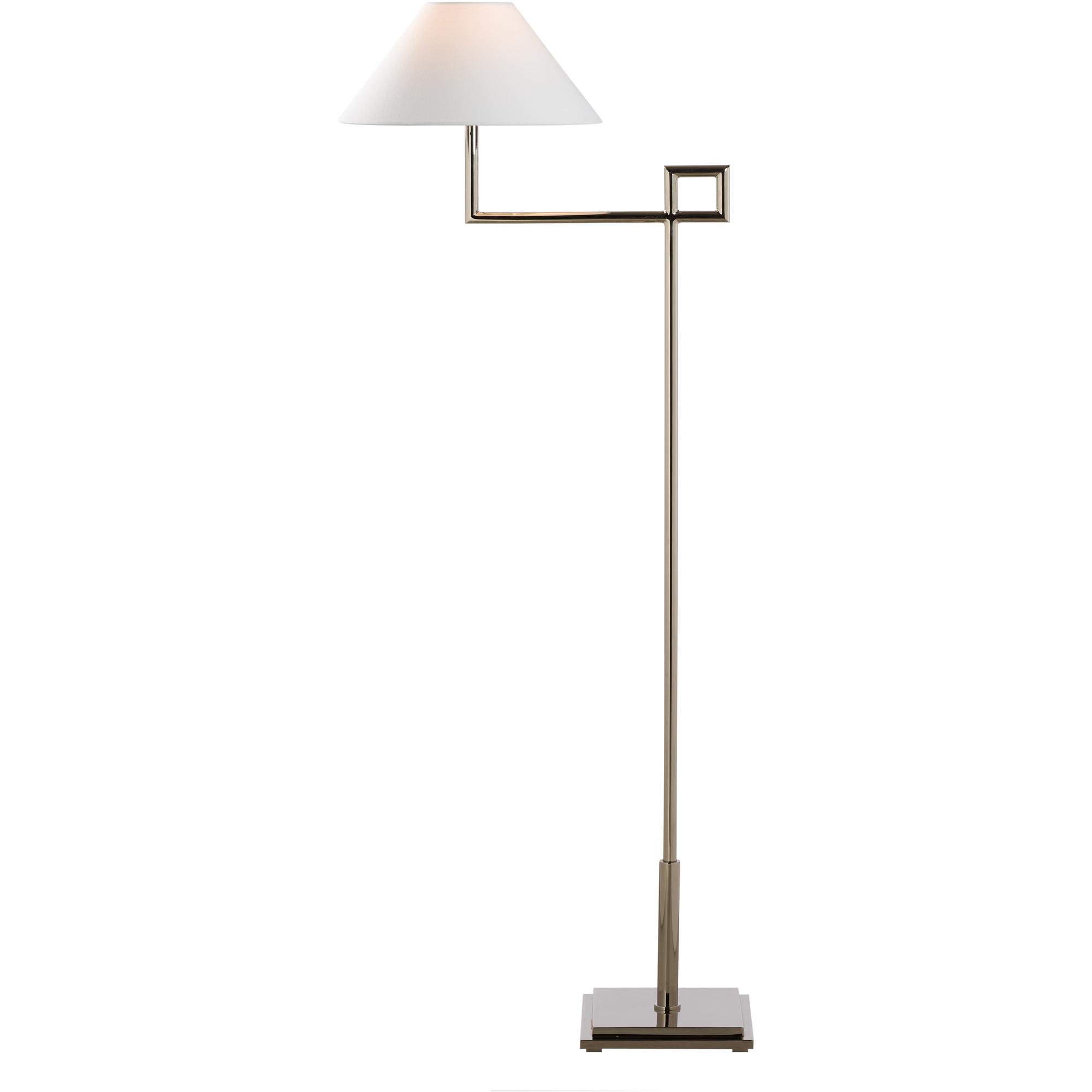 St. Dunstan Floor Lamp - Polished Nickel 3 St. Dunstan Floor Lamp - Polished Nickel - Image 3