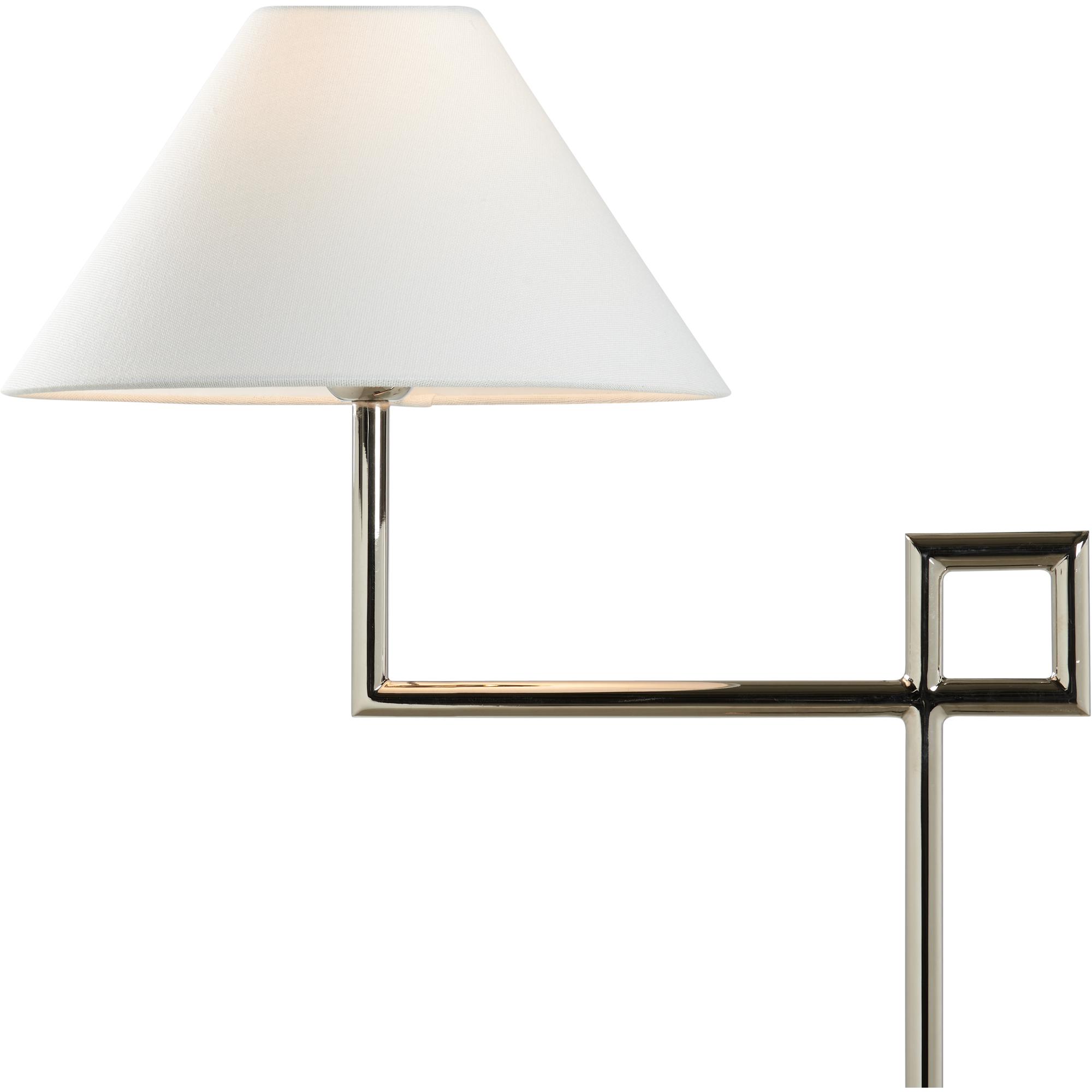 St. Dunstan Floor Lamp - Polished Nickel 5 St. Dunstan Floor Lamp - Polished Nickel - Image 5