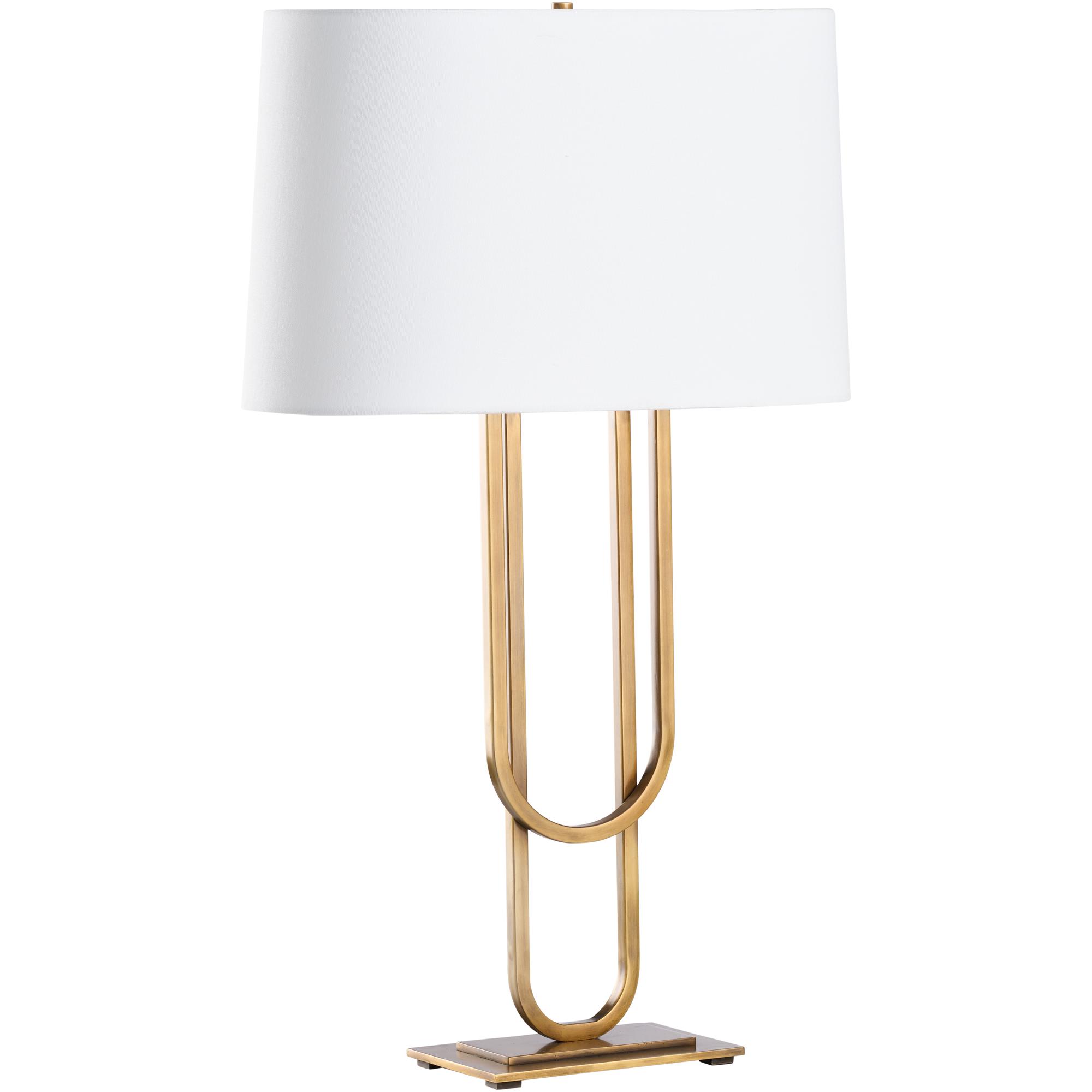 Odeon Table Lamp - Aged Brass 2 Odeon Table Lamp - Aged Brass - Image 2