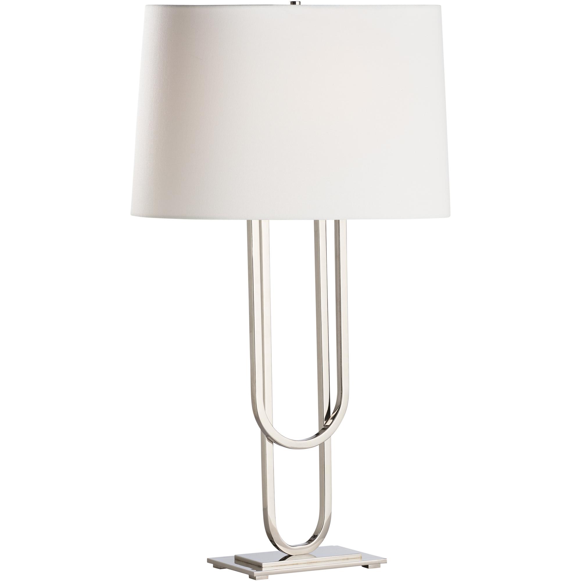 Odeon Table Lamp - Polished Nickel 1 Odeon Table Lamp - Polished Nickel