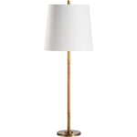 Amelia Rattan Lamp - Aged Brass 70283 70283 B