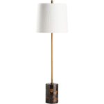 Lambeth Table Lamp-Brown Marble 70299 70299 B