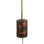 Lambeth Table Lamp-Brown Marble 70299 70299 D