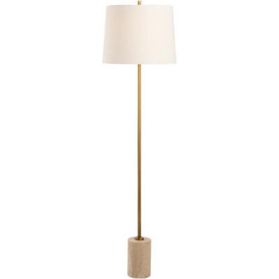 Lambeth Floor Lamp - Travertine