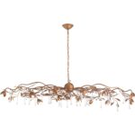 Bay Laurel Leaf Crystal Chandelier 8 Bay Laurel Leaf Crystal Chandelier 70376 70376 C