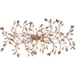 Bay Laurel Leaf Crystal Chandelier 10 Bay Laurel Leaf Crystal Chandelier 70376 70376 F