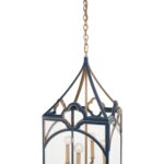 Quatrefoil Lantern - Navy 12 Quatrefoil Lantern - Navy 70378 70378 F