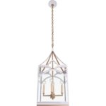 Quatrefoil Lantern - White 70379 70379 E