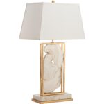 White Stone Table Lamp 7 White Stone Table Lamp 70389 70389 B