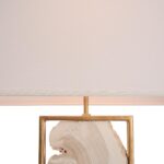 White Stone Table Lamp 10 White Stone Table Lamp 70389 70389 E