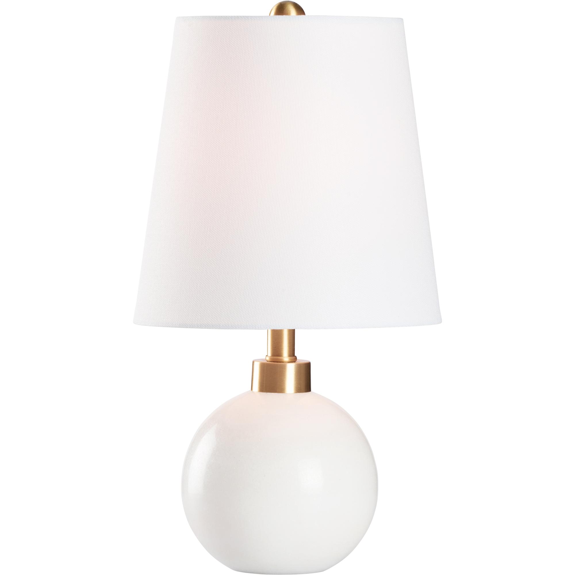 Orb Lamp - White 1 Orb Lamp - White