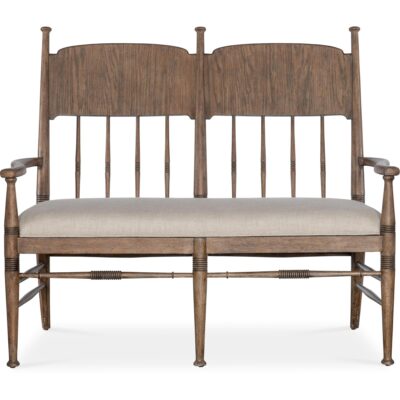 Americana Dining Bench 7050-75019-85 7050 75019 85 straight silo