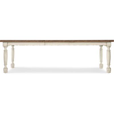 Americana Leg Dining Table w/1-22in leaf 7050-75200-02 7050 75200 02 straight silo2