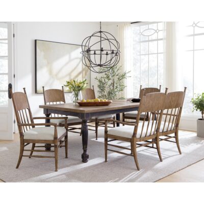 Americana Leg Dining Table w/1-22in leaf 7050-75200-89 7050 75200 89 75300 85 75310 85 75019 85 room